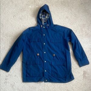Northwest Territory Blue Outdoor Raincoat with Hood